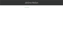 Desktop Screenshot of cv.jmellon.com
